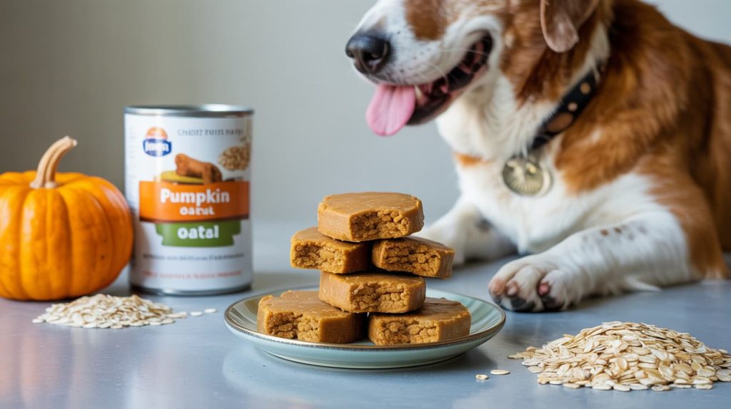 Pumpkin & Oatmeal Dog Treats