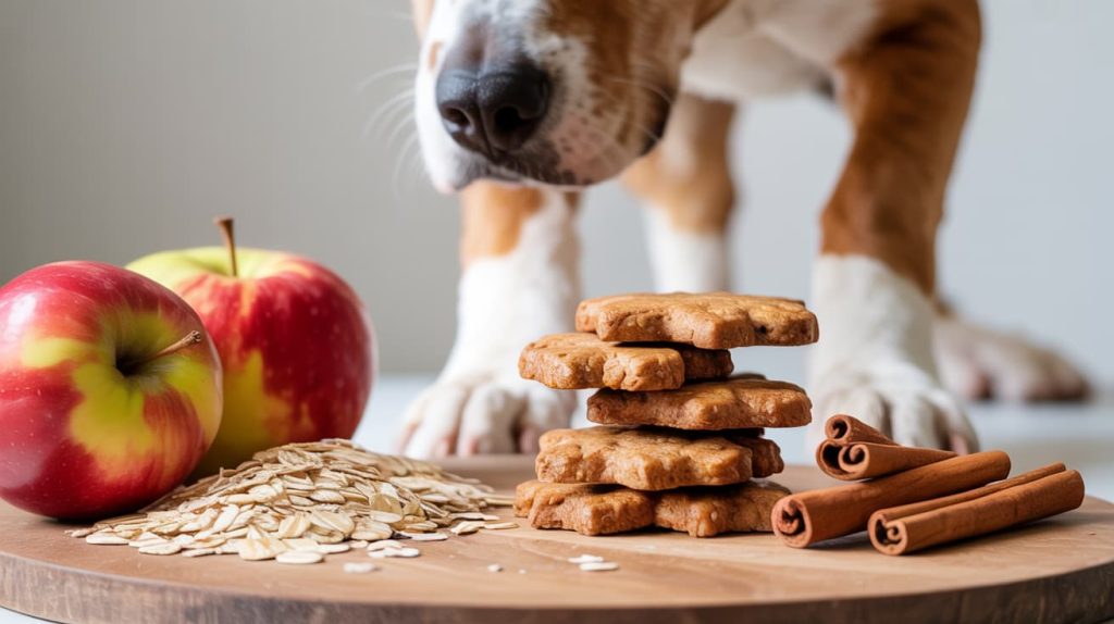 Apple Cinnamon Dog Biscuits