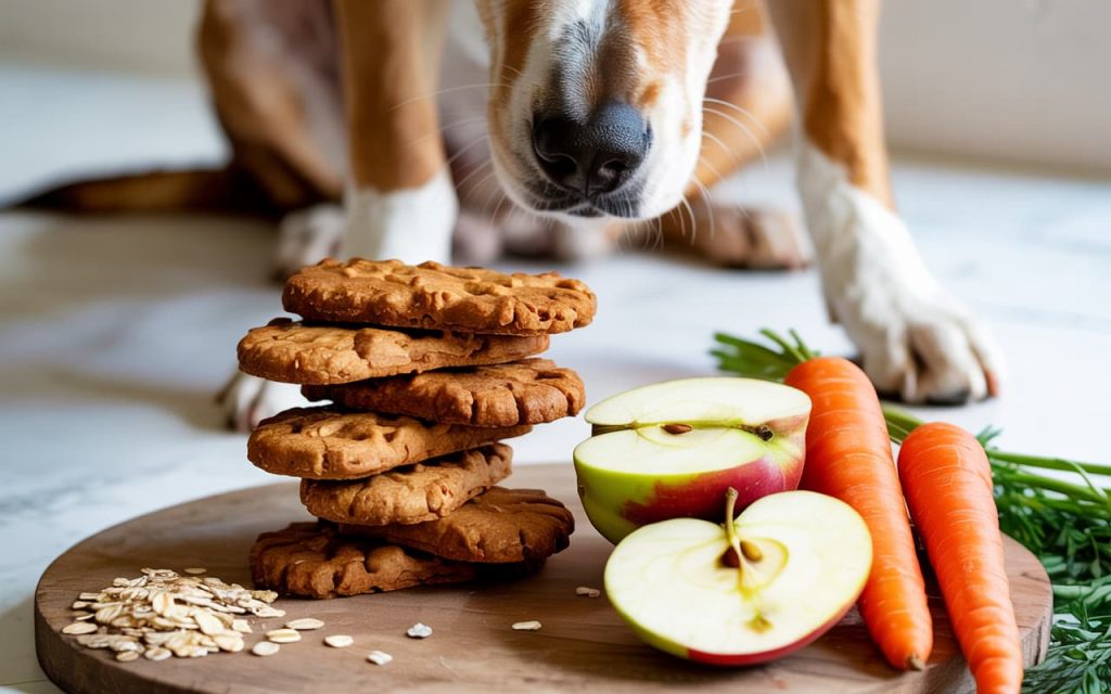 Carrot & Apple Dog Cookies